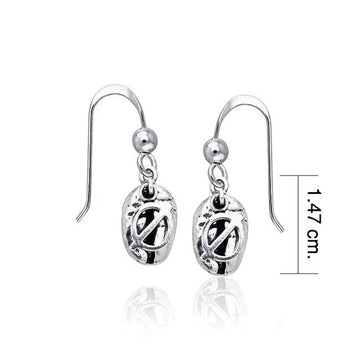 Coffee Bean Earrings TE615 - Jewelry
